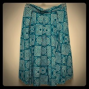 LuLaRoe Madison Skirt Geometric